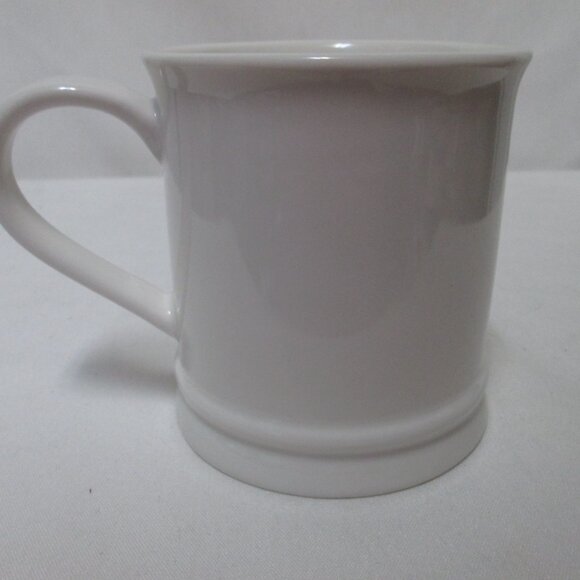 Mud Pie Plaid initial monogram "P" Cup Mug Ceramic red plaid NEW NWT - Picture 5 of 11